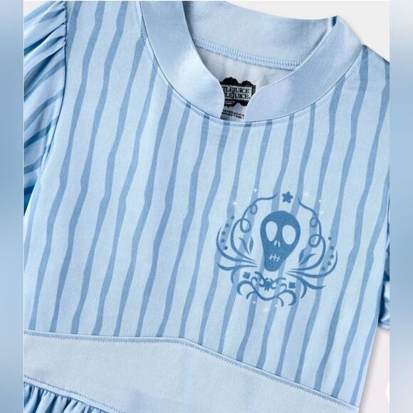 BeetleJuice Astrid Girl's Character Costume Satinet and Tulle Nightgown, Gown - Picture 9 of 9